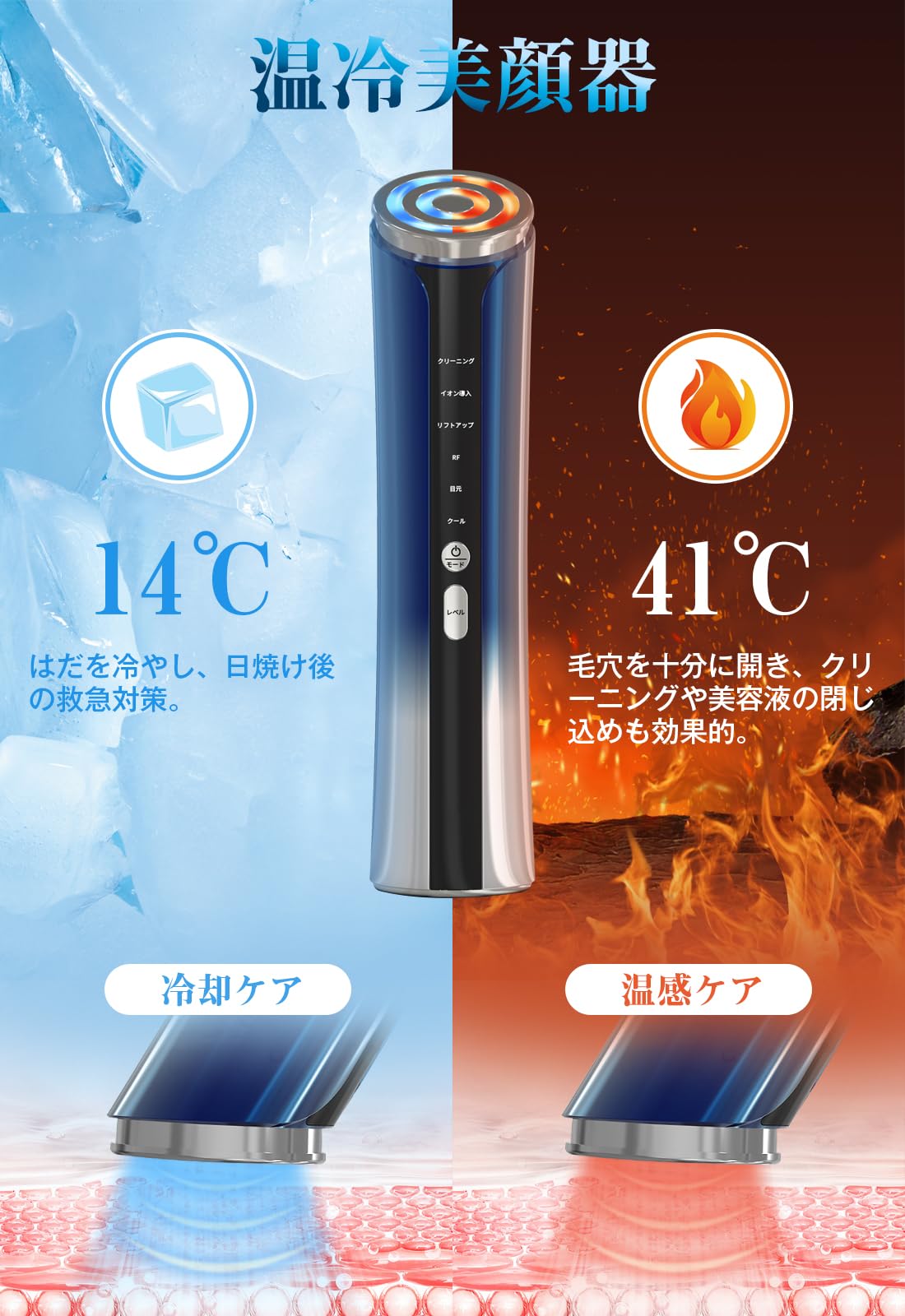 Amazon.co.jp: 美顔器 【2025新モデル】 EMS美容器 RF美顔器 EMS微電流