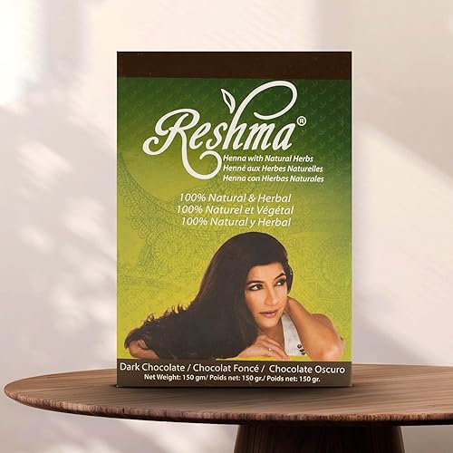 Miniatura 7 de Reshma Beauty Tinte clásico de henna para el cabello, 100 % natural, para cabello suave y brillante, color de cabello de henna, cobertura de canas,