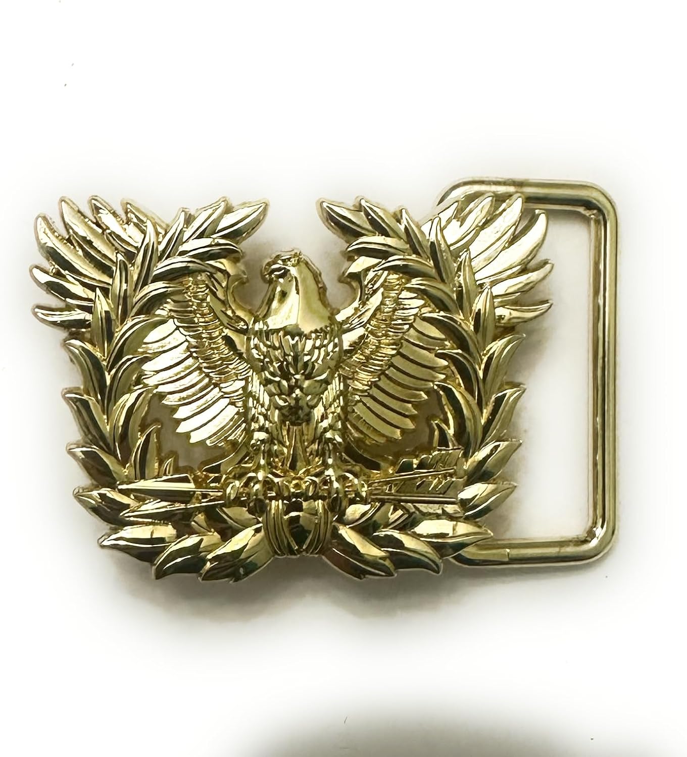 Warrant Officer Eagle Rising Mini Belt Buckle for Dress Uniform and Formals.