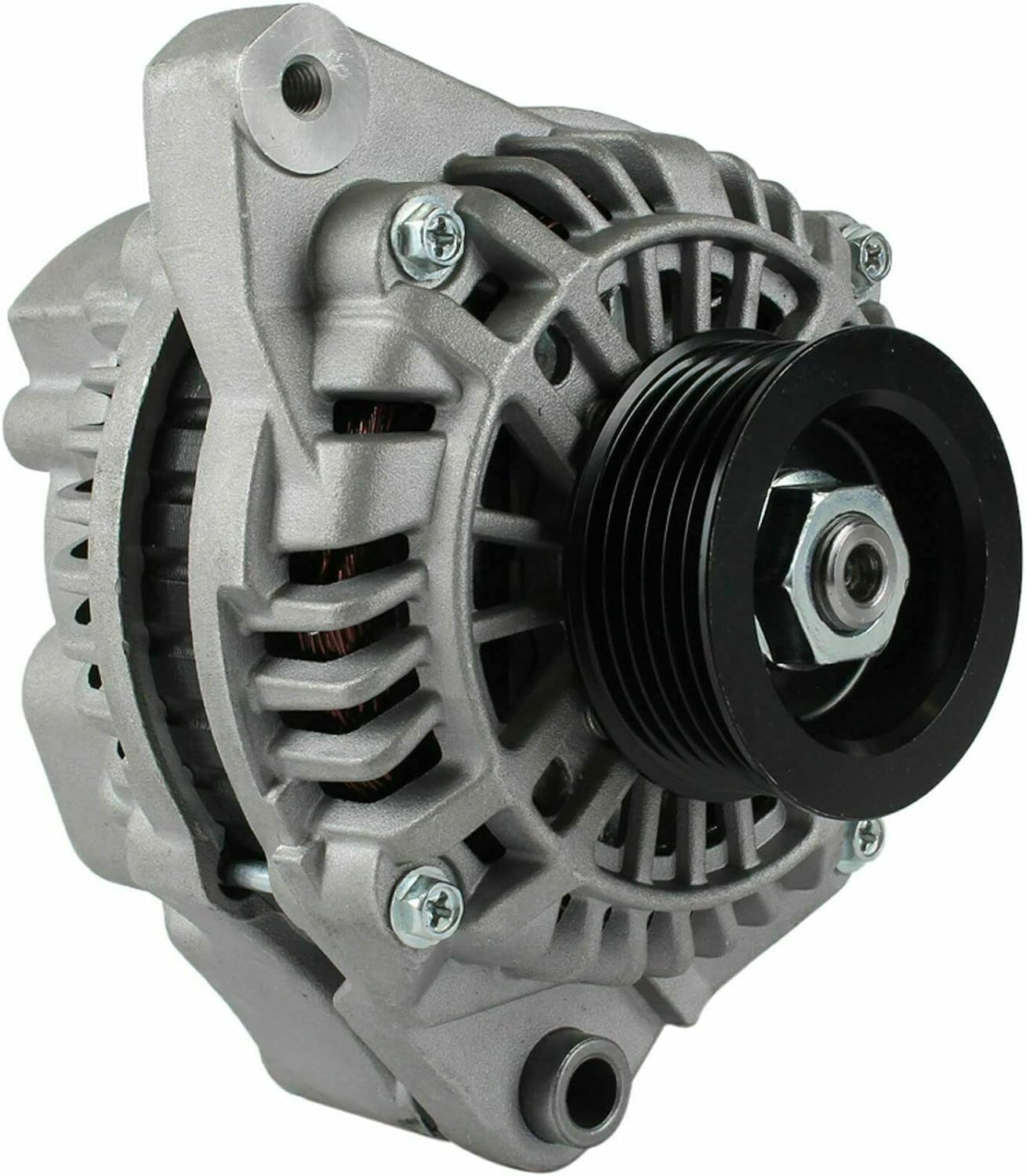 High Output 200 Amp Alternator Compatible with Honda Civic Acura EL 1.7L 2001 01 2002 02 2003 03 2004 04 2005 05 200A