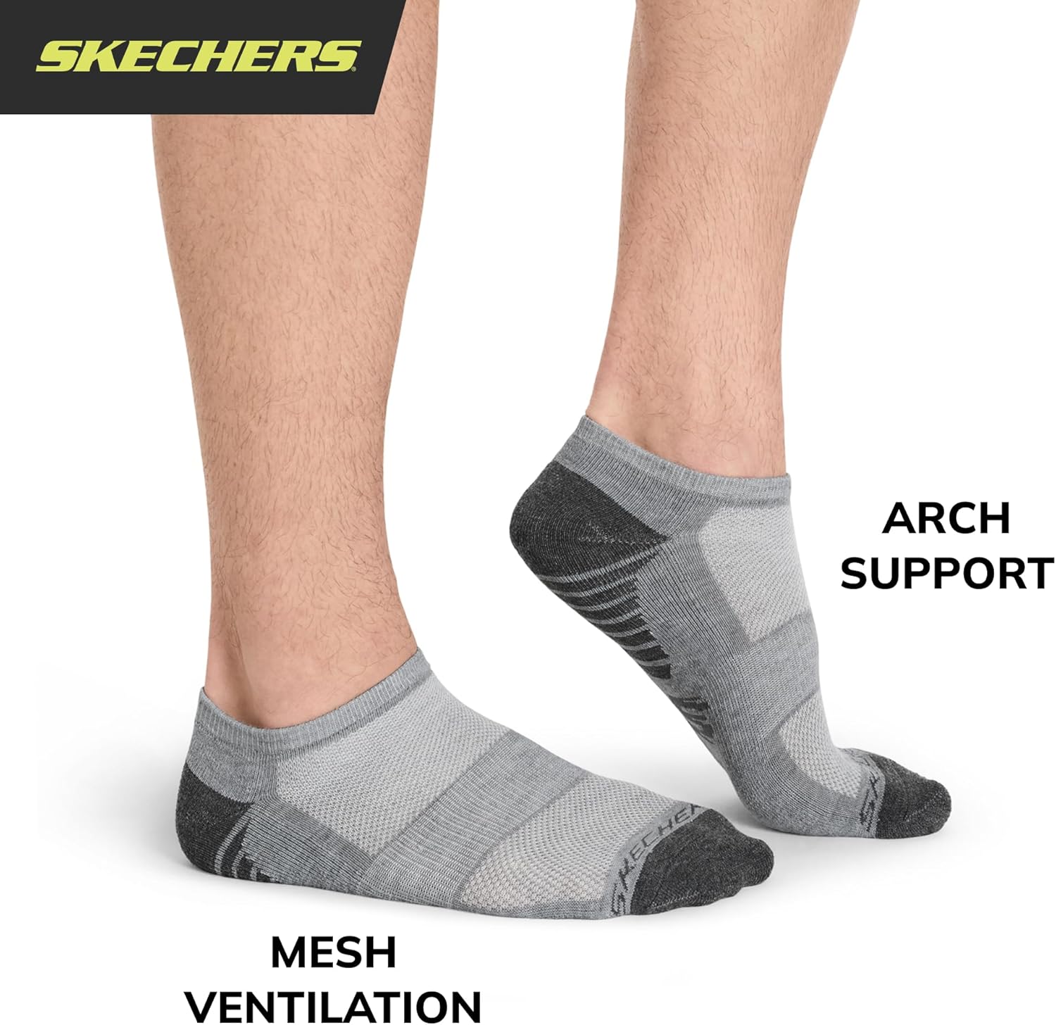 Skechers Men's Low Cut Socks (6-Pack) - Image 2