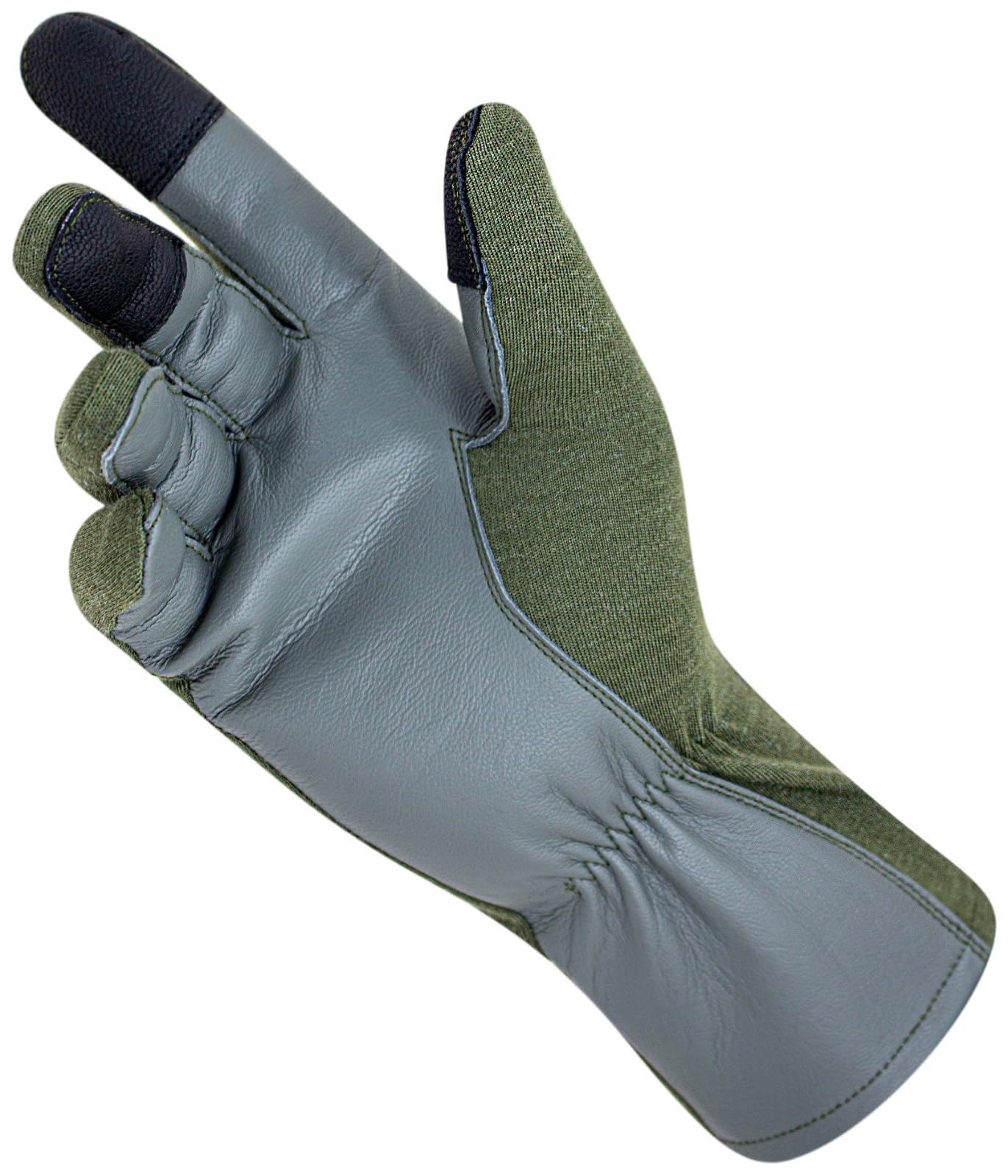 Outdoor Touch Screen Nomex Flight Flyer Pilot Operator Duty Gloves