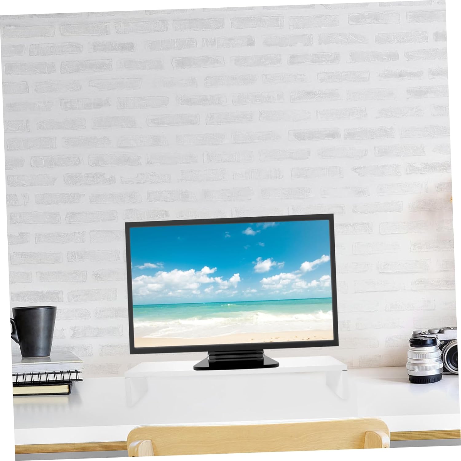 Gaming Desk Accessories Monitor Stand Storage Monitor Riser Height Extension Rack Tv Stand Laptop Riser image 3