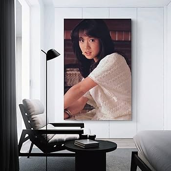 Amazon.co.jp: 中森 明菜 なかもり あきな 若いころ 超クリア ポスター