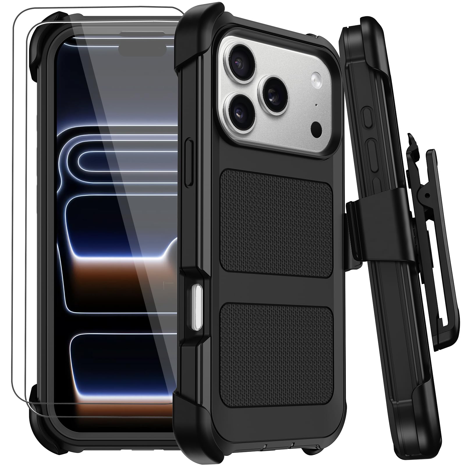 Coque iPhone 17 Pro anti-choc robuste et film écran contre les rayures - 8