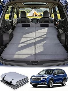 Car Camping Mattress for Subaru SUVs, No Inflation Needed, Foldable Foam Trunk Bed, SUV Air Mattress Alternative for Travel Sleeping, Ideal for Camping Essentials and Road Trips, Gifts for Guys