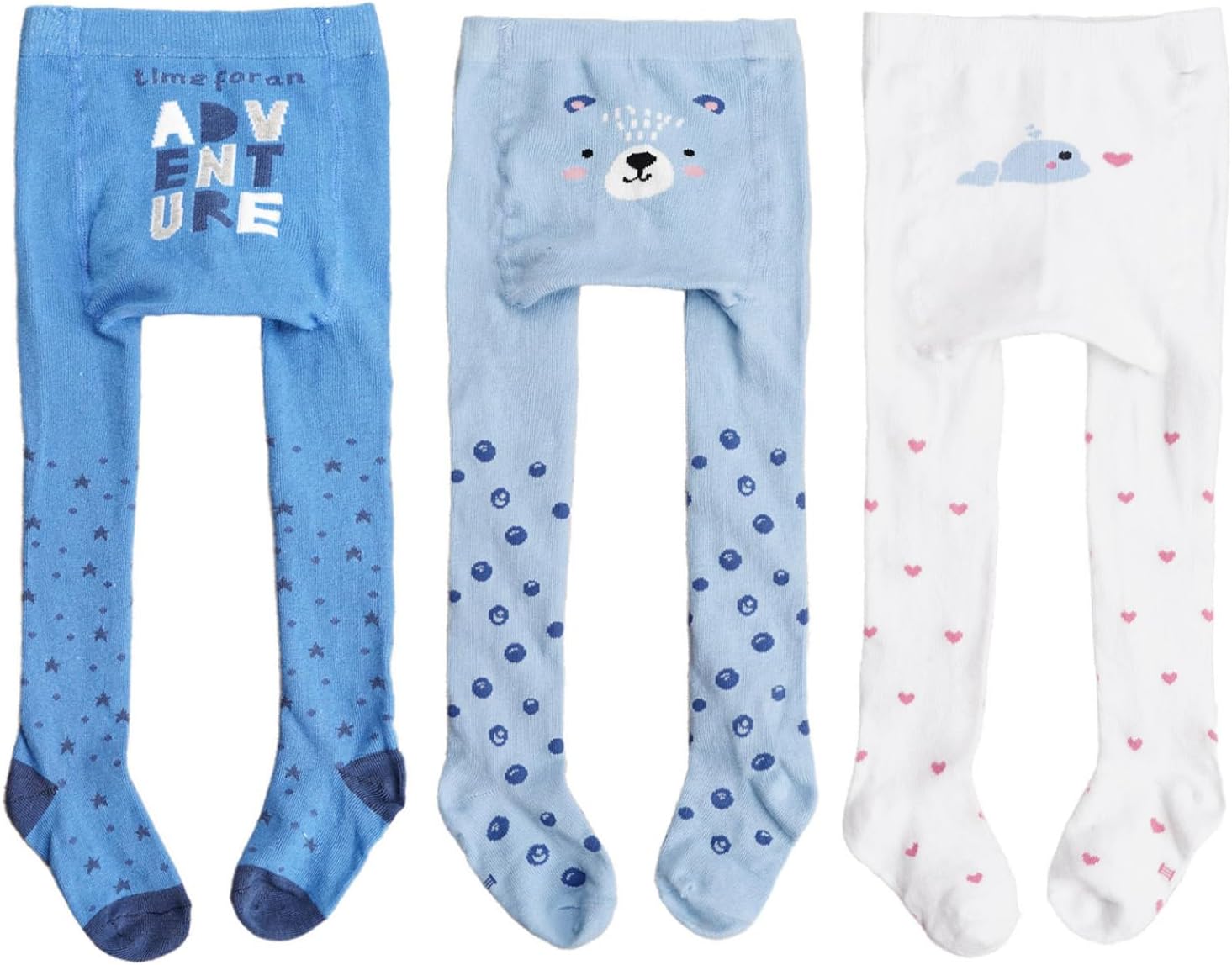 Newborn Baby Girls Tights Infant Cable Knit Winter Cotton Warm Footed Tights Leggings Stockings Pantyhose 0-2T