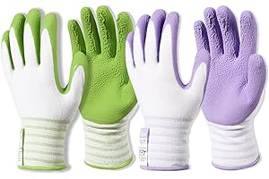 Bamboo Gardening Gloves, Breathable & Flexible