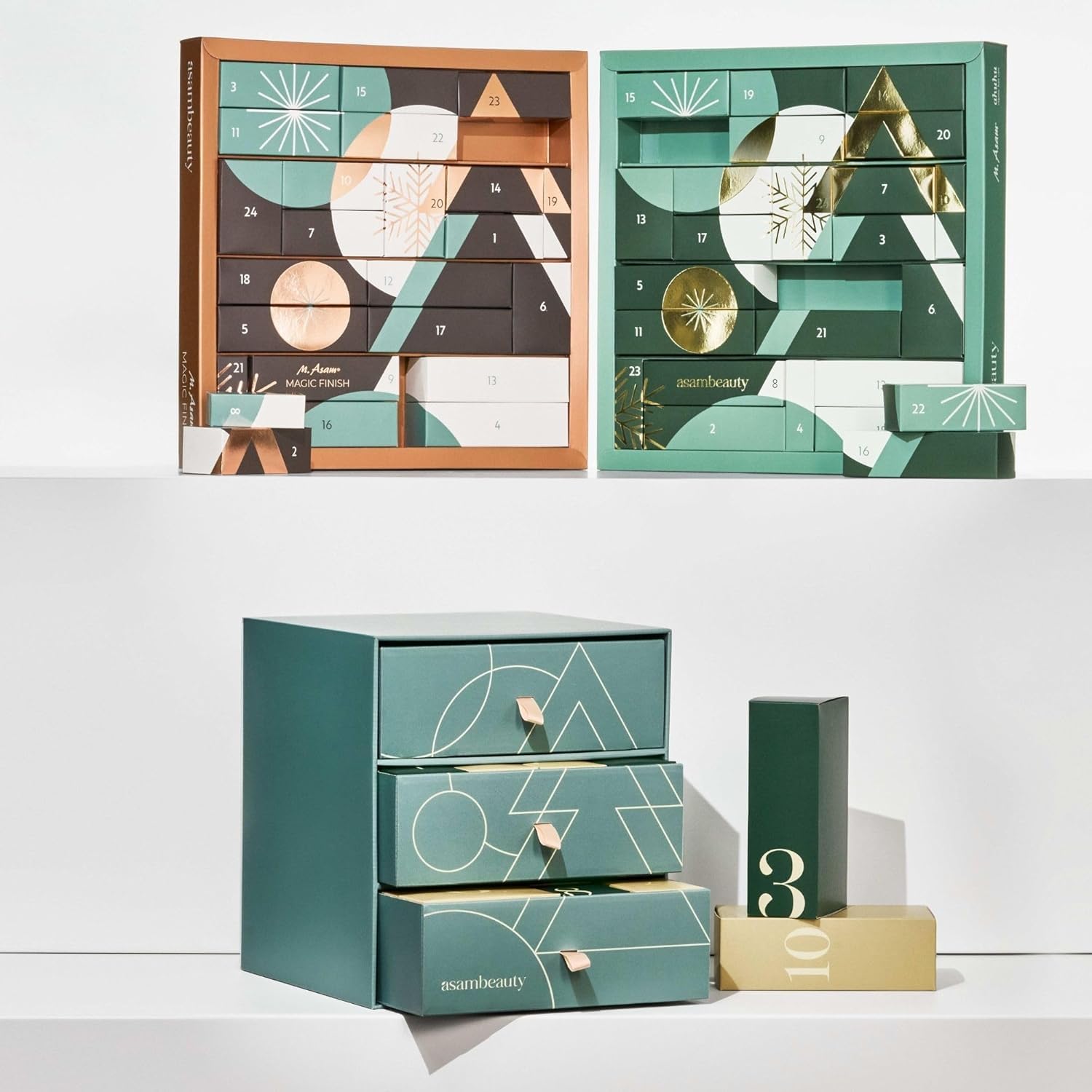 ASAM Adventskalender 2025 Frau - Advent Calendar - Beauty - Kosmetik - MakeUp - Limitiert, Advent Kalender für Frauen und Mädchen