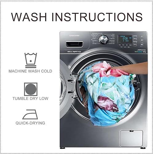 Miniatura 6 de BlessLiving Juego de funda de edredón de 3 piezas con diseño de atrapasueños con diseño de atrapasueños, diseño bohemio de Doona, colcha hippie