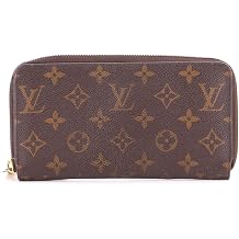Pre-Loved Zippy Wallet Monogram Canvas, Brown