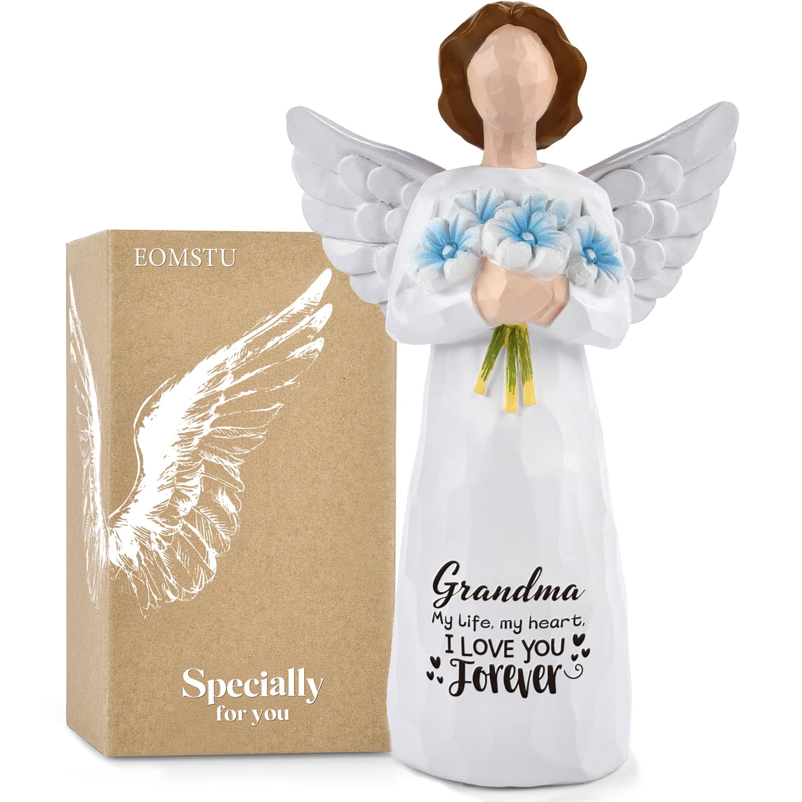 Figurine d'ange de décoration haut de gamme, souvenir d'anniversaire unique