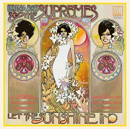 Let The Sunshine In[LP] por Diana Ross & The Supremes, capa do álbum