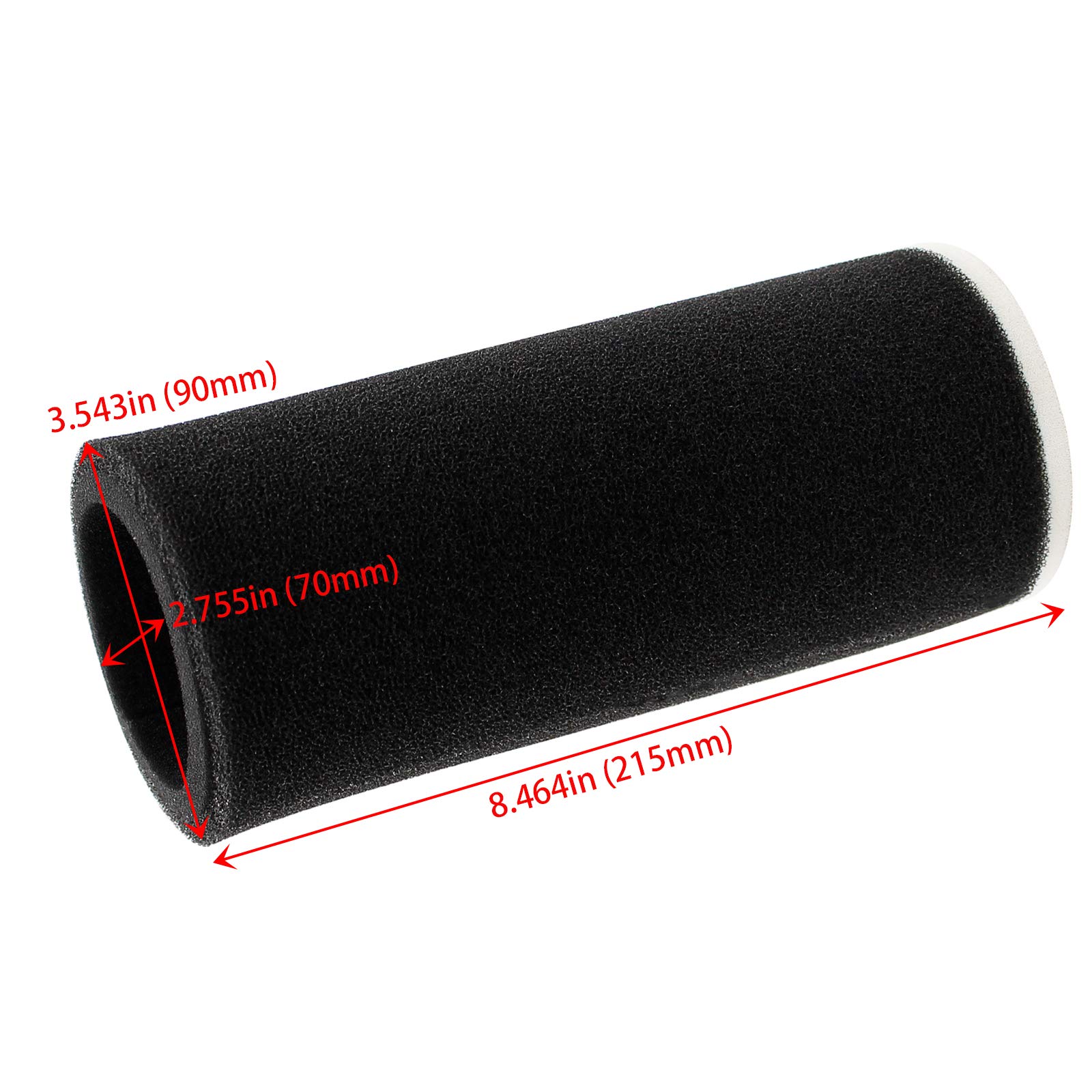 Road Passion Filtro de aire, 12-95820 1UY-14451-00-00 con kit de filtro de aceite Reemplaza para Yamaha Raptor 350 YFM350RSE2 Special Edition II 2007,Warrior 350 YFM350X 1987-2004