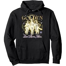 KPop Demon Hunters Huntrix Golden Zoey Rumi Mira Pullover Hoodie