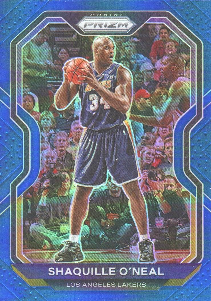 2020-21 Panini Prizm Basketball Prizms Blue #207 Shaquille O'Neal 181/199