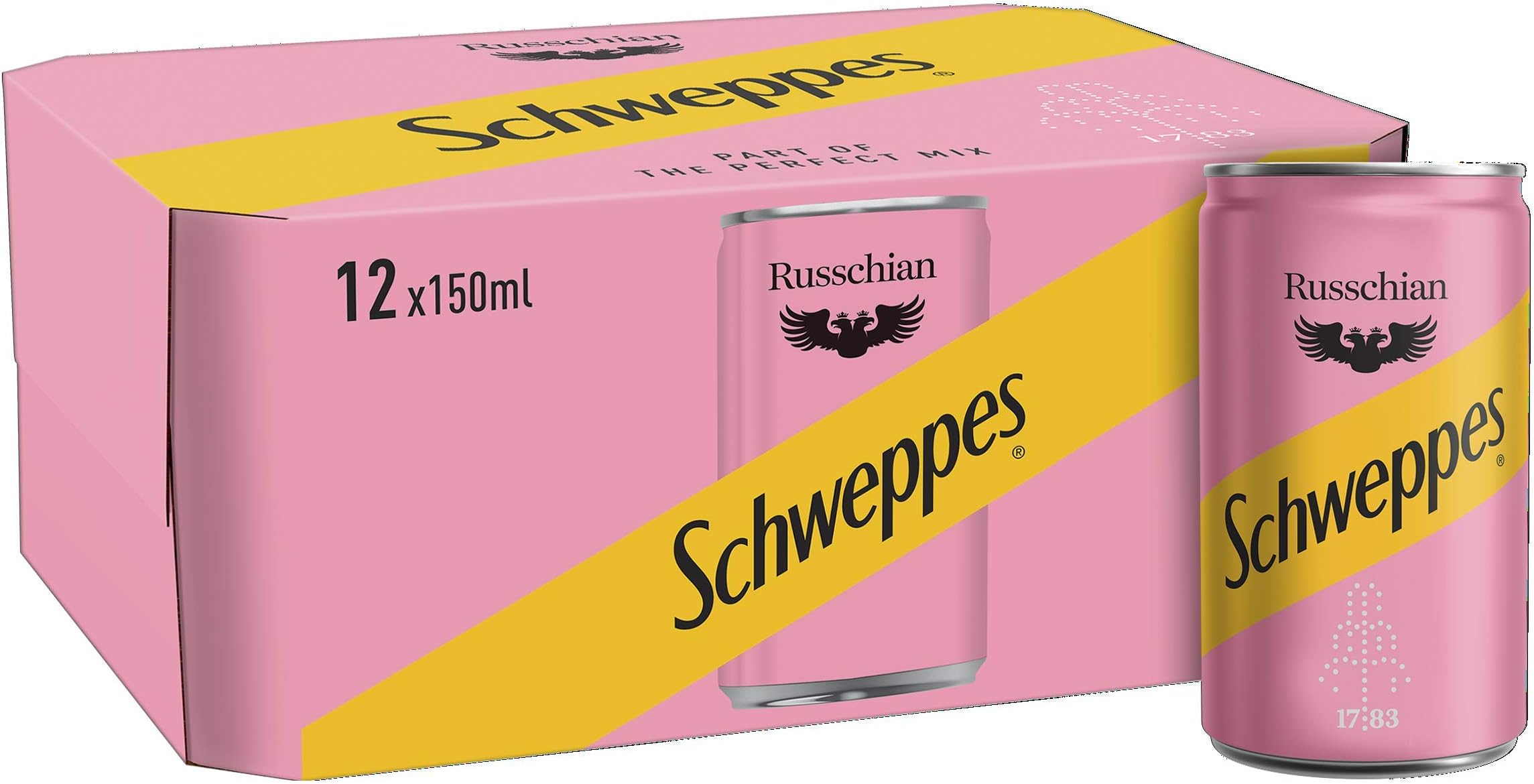 Schweppes Russchian 12 x 150ml Cans
