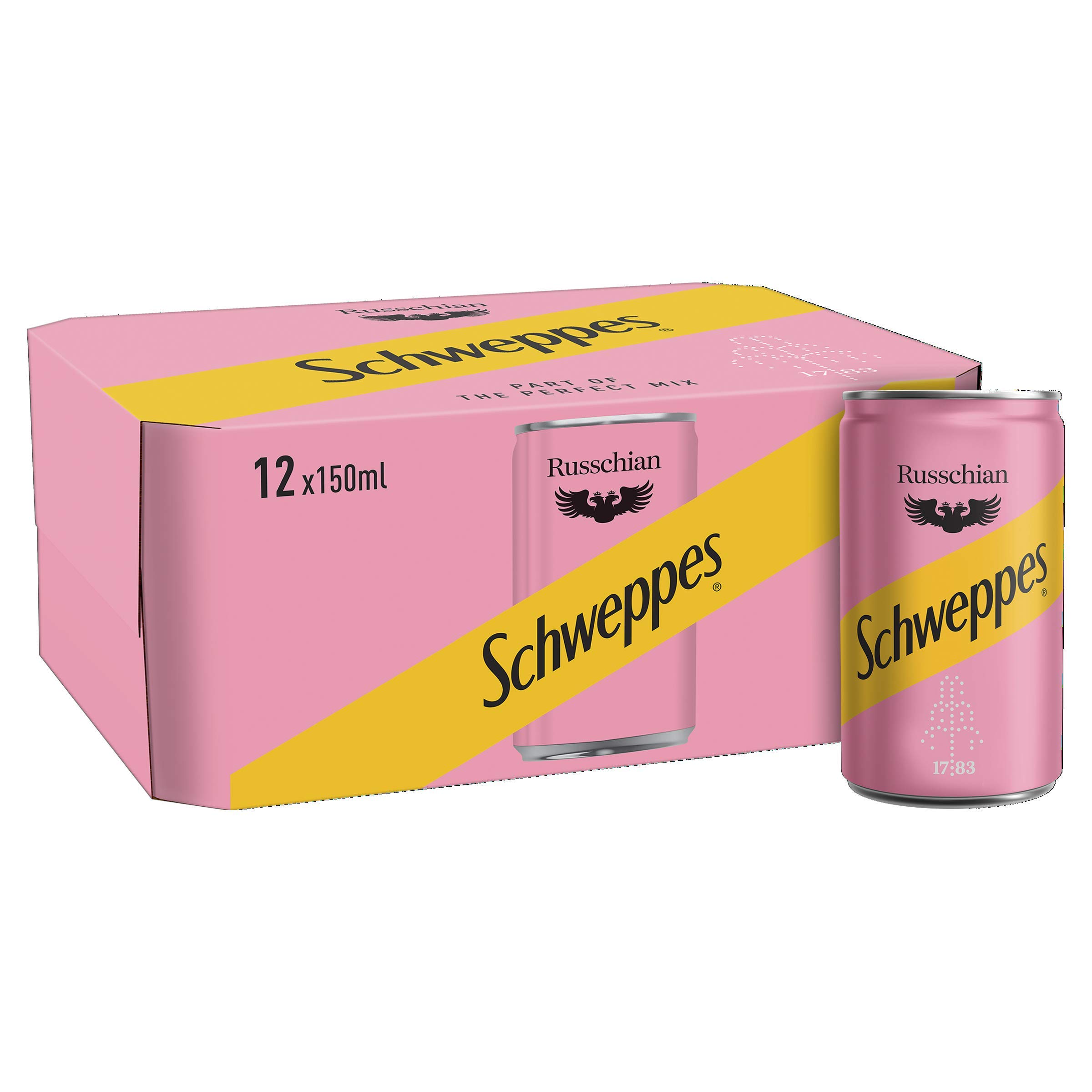 Schweppes Russchian 12 x 150ml Cans