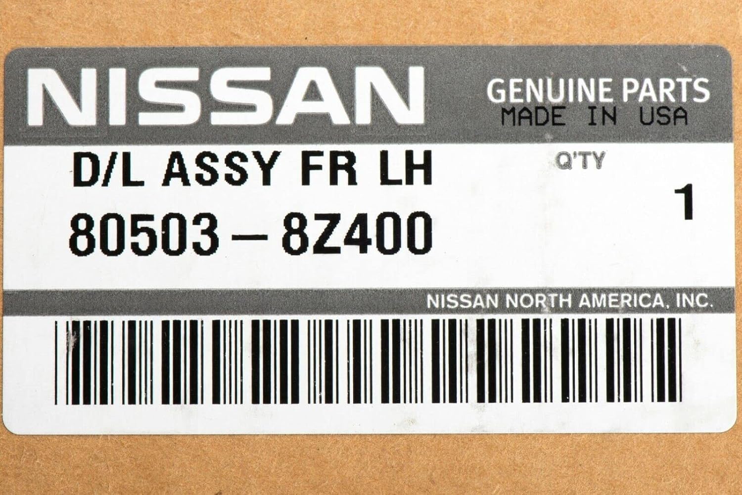 Nissan 2001-2006 Compatible Sentra Frontier Left Door Lock Latch Assembly OEM 80503-8Z400