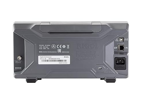 Miniatura 5 de Rigol Osciloscopio digital DS1202Z-E 200Mhz de ancho de banda 2 canales tasa de muestreo de 1GSas profundidad de memoria de 24Mpts