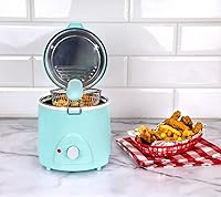 Vista 3 de Freidora profunda de 1.5 cuartos de galón, azul