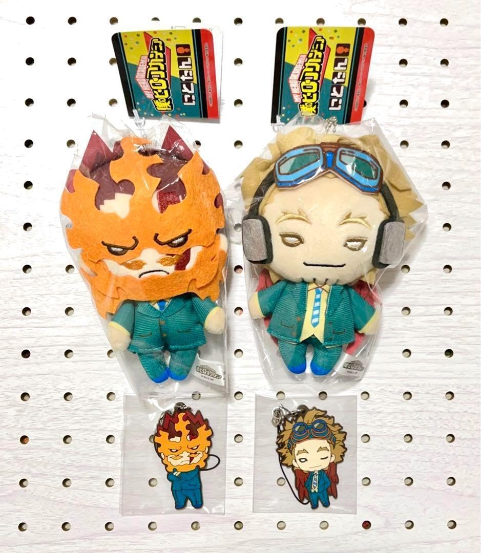 エンデヴァー　にとたん　ぬいぐるみ　ヒーローフェス　ヒロアカ　轟炎司　新品 ヒロアカ】にとたん エンデヴァー【ぬいぐるみ 僕のヒーロー
