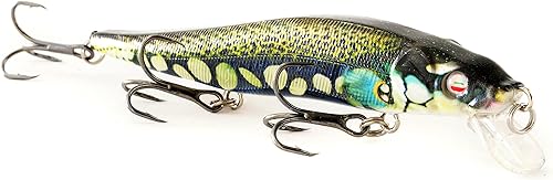 iBobber Snappr - Señuelo de natación robótico natural, Mega 4.606in, luz LED recargable, 1.8 a 5.9ft de profundidad, cebo de hundimiento lento para