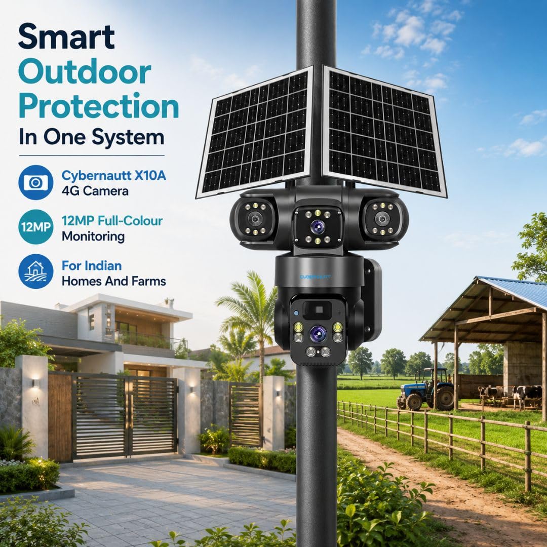 XUGA Cybernautt X10A Solar Security Camera -7