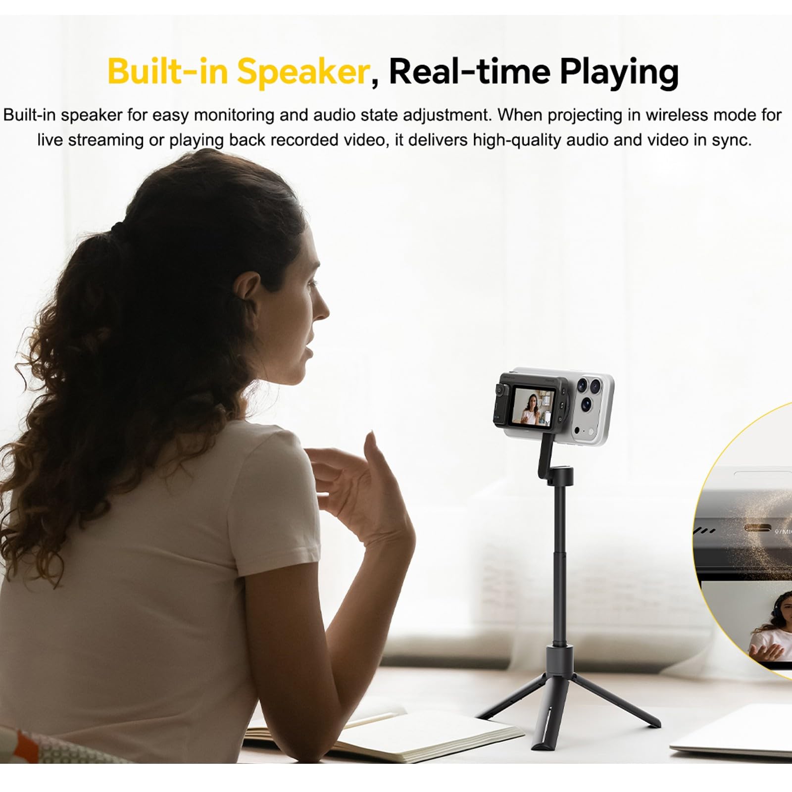 Amazon.co.jp: 7RYMS Qshot V2 Pro 3.1インチ セルフィーモニター