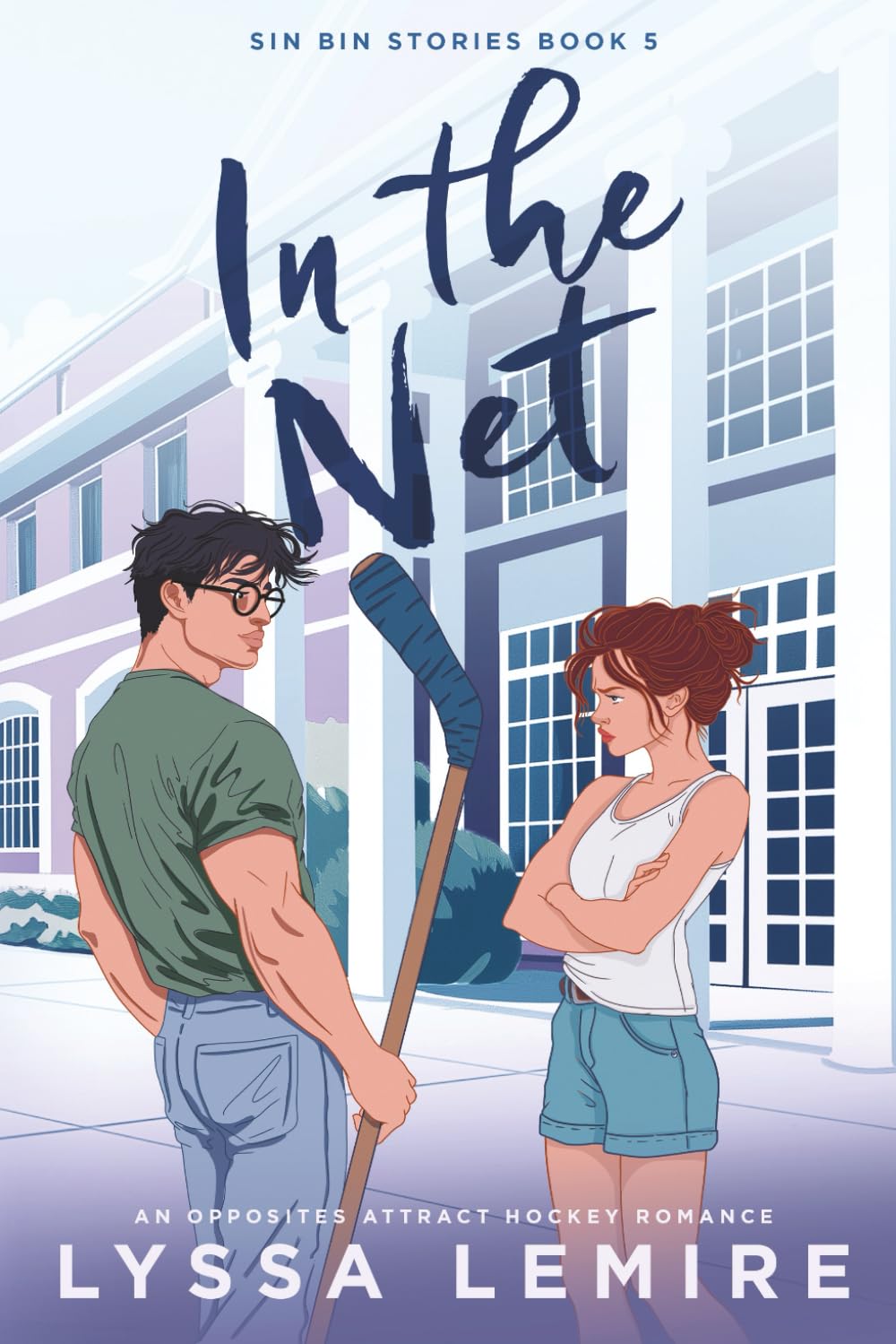 In the Net: An Enemies to Lovers Hockey Romance (Sin Bin Stories)