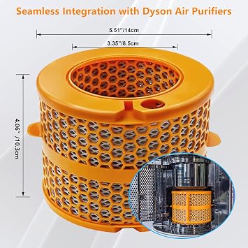 Filter for Dyson Air Purifier Humidify+Cool PH01 PH02 PH03 PH04 PH3A