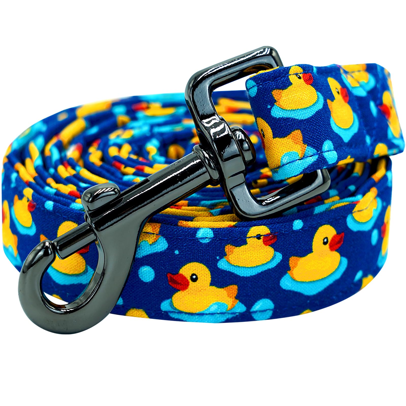 Lionheart glory Strong Dog Leash, Durable Pet leashes with Soft Handle for Walking Training Small Medium Spring Summer Ducky Dogs Leash