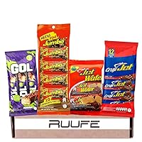 Vista 1 de Chocolatina Gol y Galleta Wafer Jet (paquete de 4) Snack colombiano Bar de galletas dulce colombiano caramelo colombiano en línea mecato colombiano