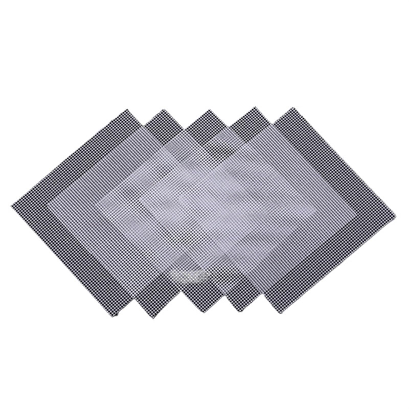 XIUsheUA Pot Bottom Grid Mat 30Pcs Flowerpot Bottom Mesh Pad Cuttable Plant Pot Grid Mat Bonsai Leakproof Breathable Gasket Garden Supplies for Gardening