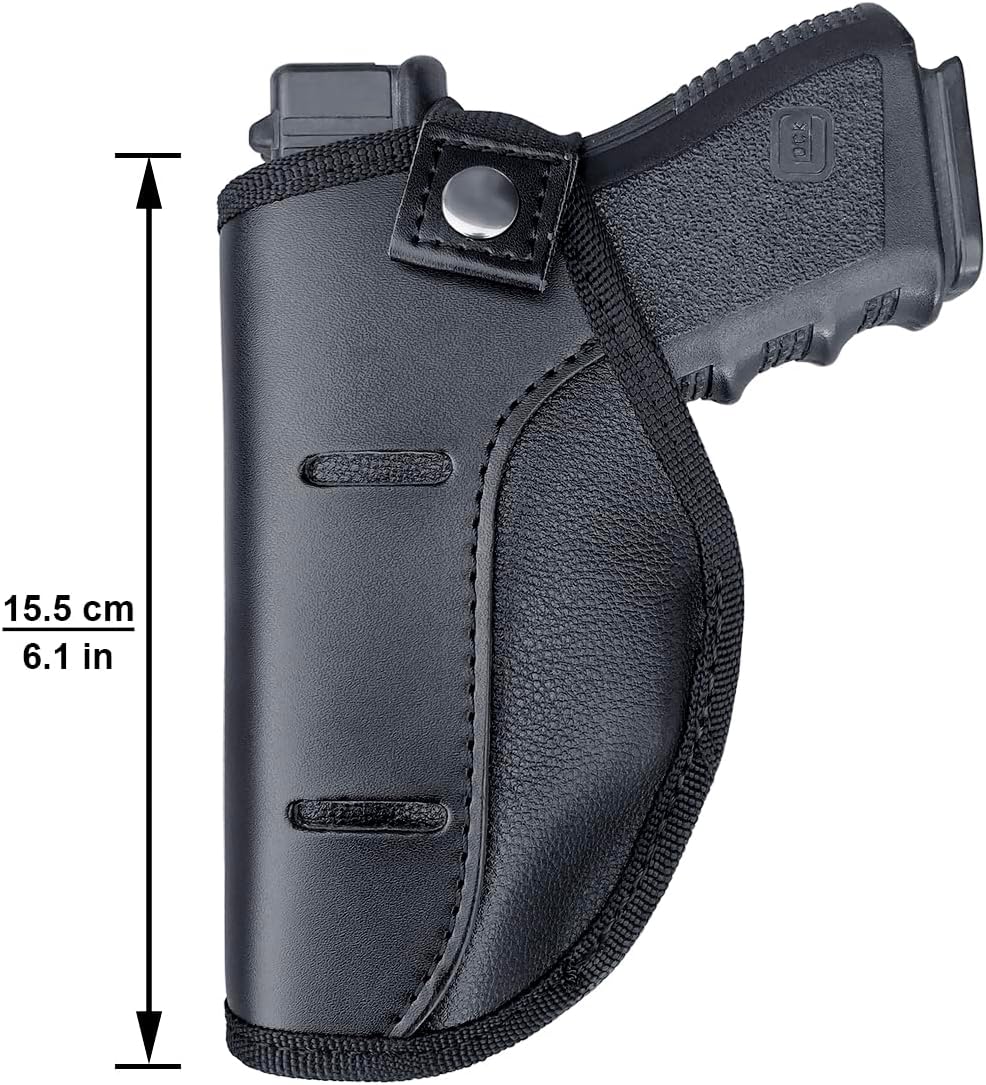 POLE.CRAFT Gun Holster for Men&Women,IWB/OWB 9mm Fits: Glock19 19X⎮M&P Shield 9/40/45,SD9/40 VE⎮Taurus G2C G3C G3 TH9C with TLR6/TLR7/CTC Laserguard etc - Image 2