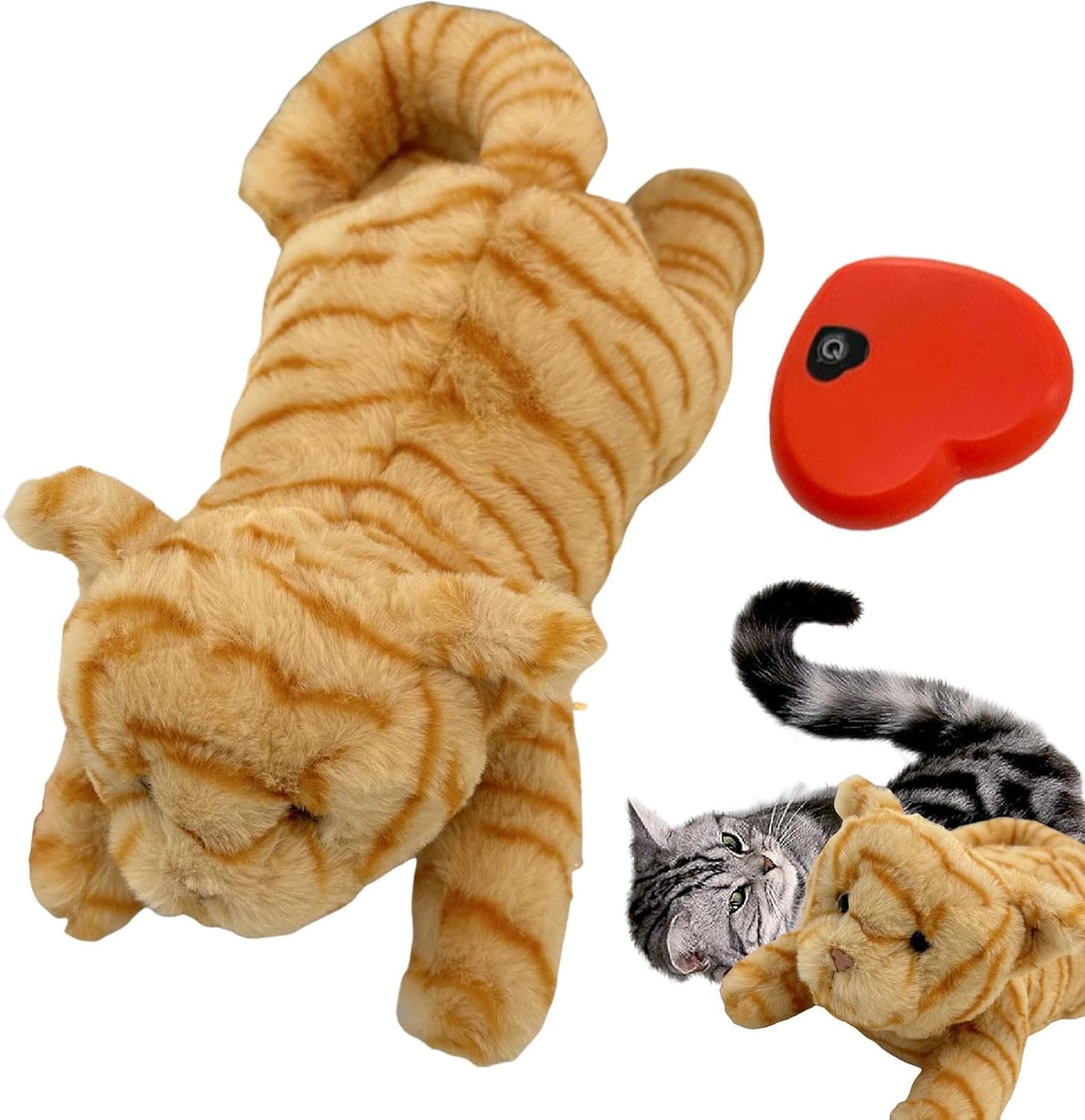 Seyrnicay Stuffed Animal With Heartbeat | Plush Heartbeat Puppy Behavioral Training Toy – Pet Calming Puppy Behavioral Training Aid Toy Pet Sleep Companion Pillow for Puppy Dog Cat Kitty Pets Seyrnicay Stuffed Animal With Heartbeat | Plush Heartbeat Puppy Behavioral Training Toy – Pet Calming Puppy Behavioral Training Aid Toy Pet Sleep Companion Pillow for Puppy Dog Cat Kitty Pets