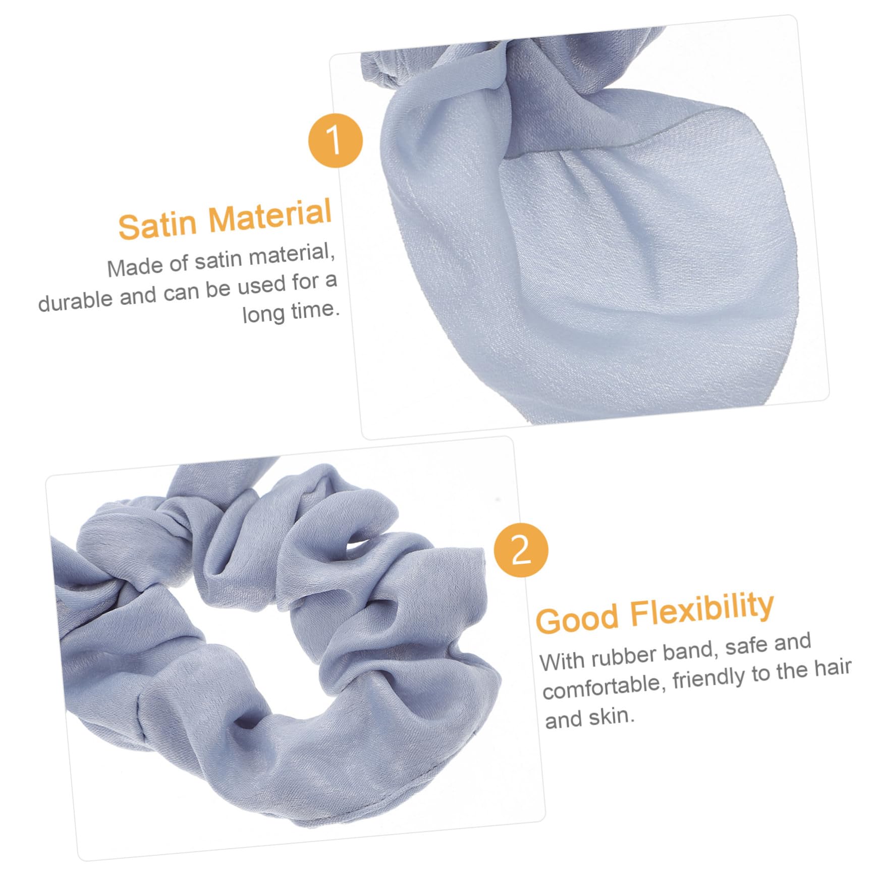 Housoutil 40stücke Haargummis Mit Elastischen Hasenohren Süße Scrunchies Für Frauen Für Haarlängen Für Jeden Anlass Und Modische Outfits