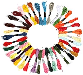 36 Skeins Embroidery Thread, Friendship Bracelets Embroidery Floss, Wove...