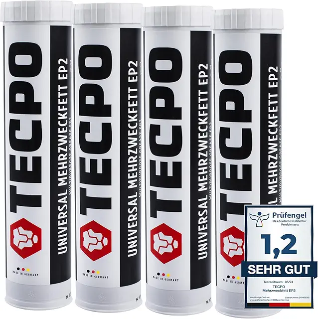 Graisse universelle EP2 TECPO - Cartouche 400g - Lubrification automobile