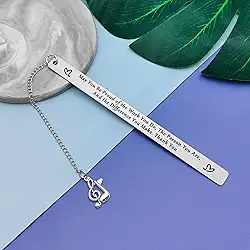 Marcadores musicais para professores de música, presentes para amantes musicais, agradecimento, livro de lembrança, presente para amantes, presentes temáticos musicais para músico, cantor