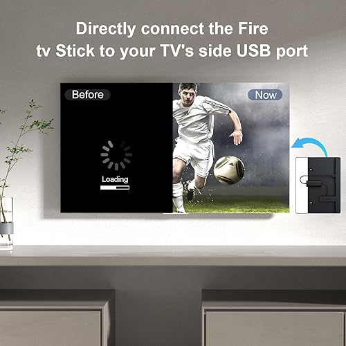 Miniatura 6 de IBERLS Adaptador de cable de alimentación USB compatible con todos los Fire TV Sticks, compatible con video 4K, elimina la salida de CA que