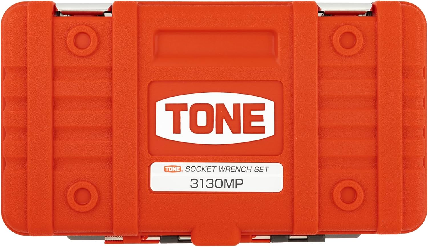 Closed TONE 3130MP Socket Wrench Set case, top view