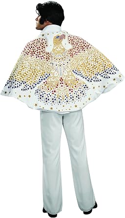 Rubies at Party City Elvis Presley Elvis Presley Cape for Adults, Mens Costume