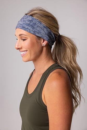 Miniatura 67 de Maven Thread 4" Wide Workout Headbands for Women – Non-Slip Sweatbands for Gym, Running & Yoga Urbano