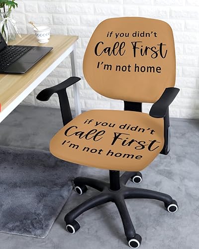 Miniatura 3 de Fundas para silla de oficina personalizadas y divertidas, elásticas, suaves, decorativas, para computadora, escritorio, protector universal para