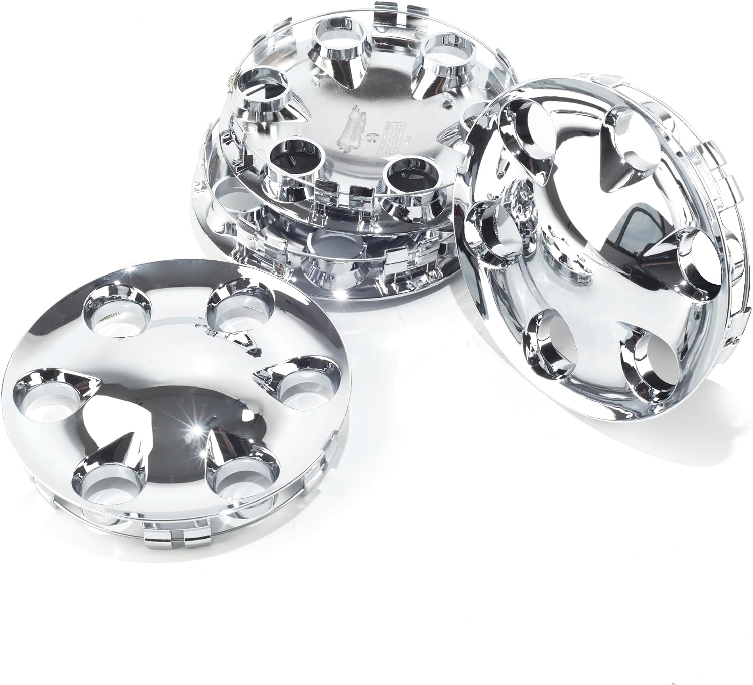 4Pcs Wheel Center Cap for 2001-02 Sequoia 2001-04 Tacoma 2000-04 Tundra Wheel Rim 190mm(7.46in) Chrome 6 Lug Hub Cap, Replacement 42603-0C30 Wheel Cover