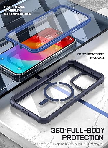 Miniatura 2 de Poetic Guardian MagPro - Funda para iPhone 15 Pro Max de 6.7 pulgadas, compatible con MagSafe, probada en caídas de grado militar de 20 pies de