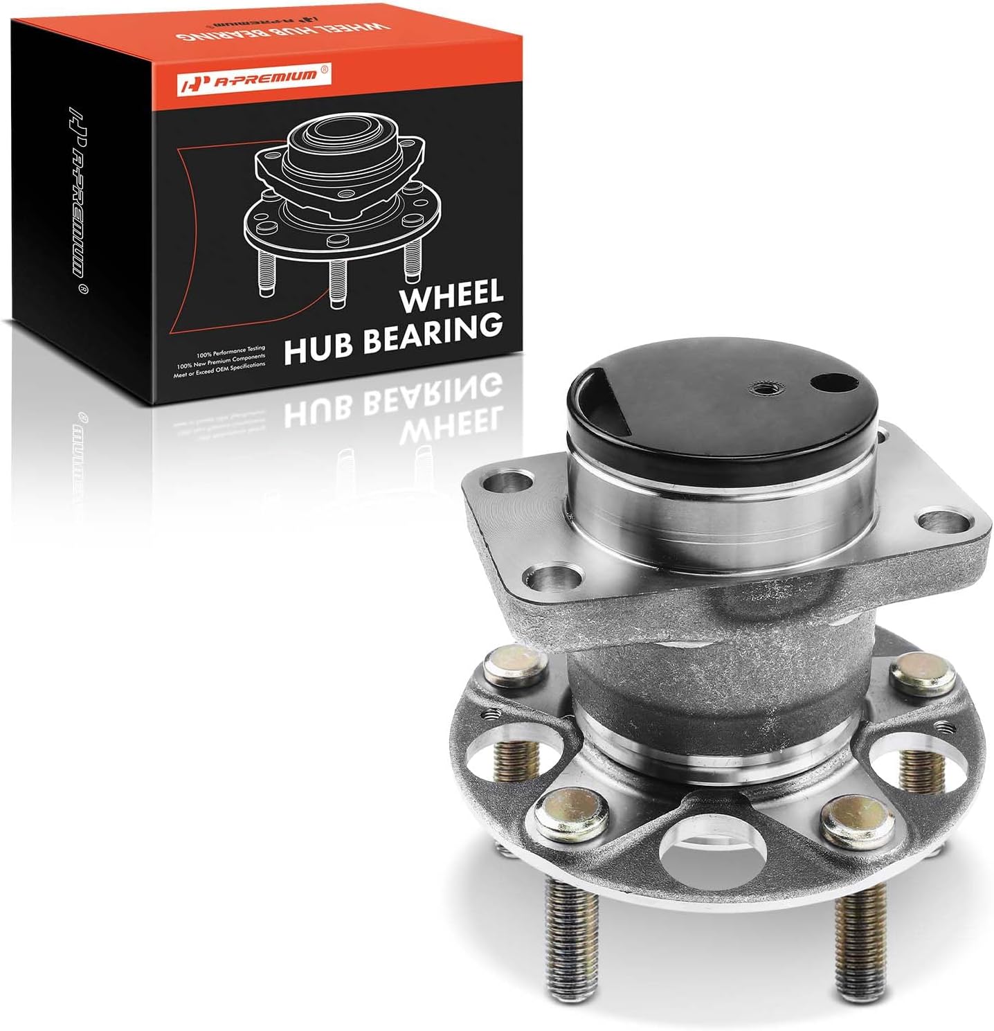 A-Premium Rear Wheel Bearing and Hub Assembly with 5-Lug Compatible with Honda HR-V 2016-2022, FWD Only