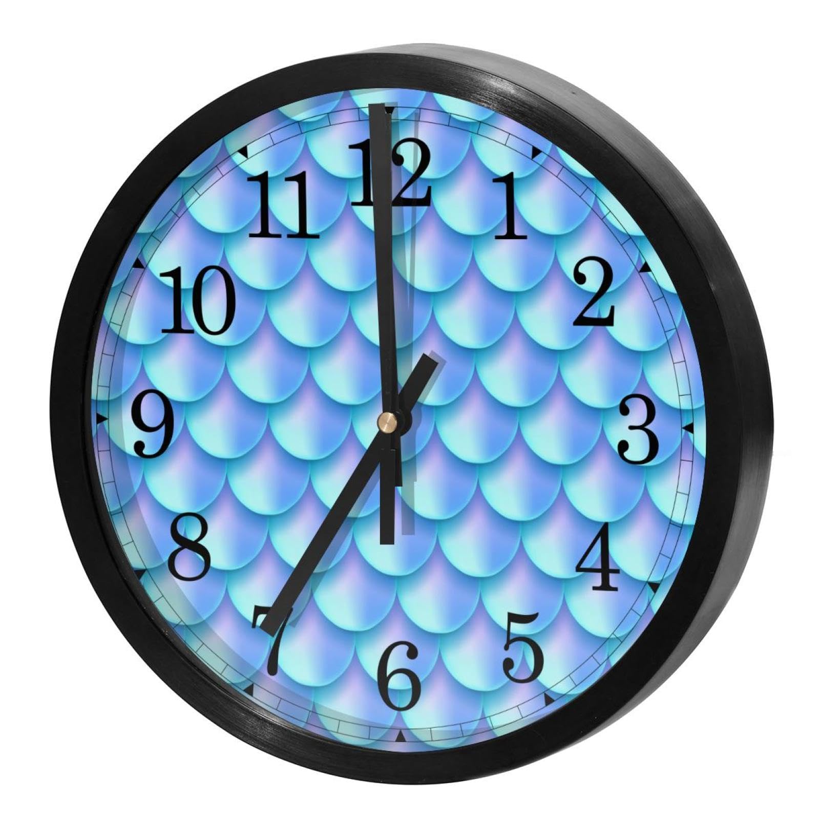 Horloge murale silencieuse à quartz sans tic-tac pour un sommeil paisible