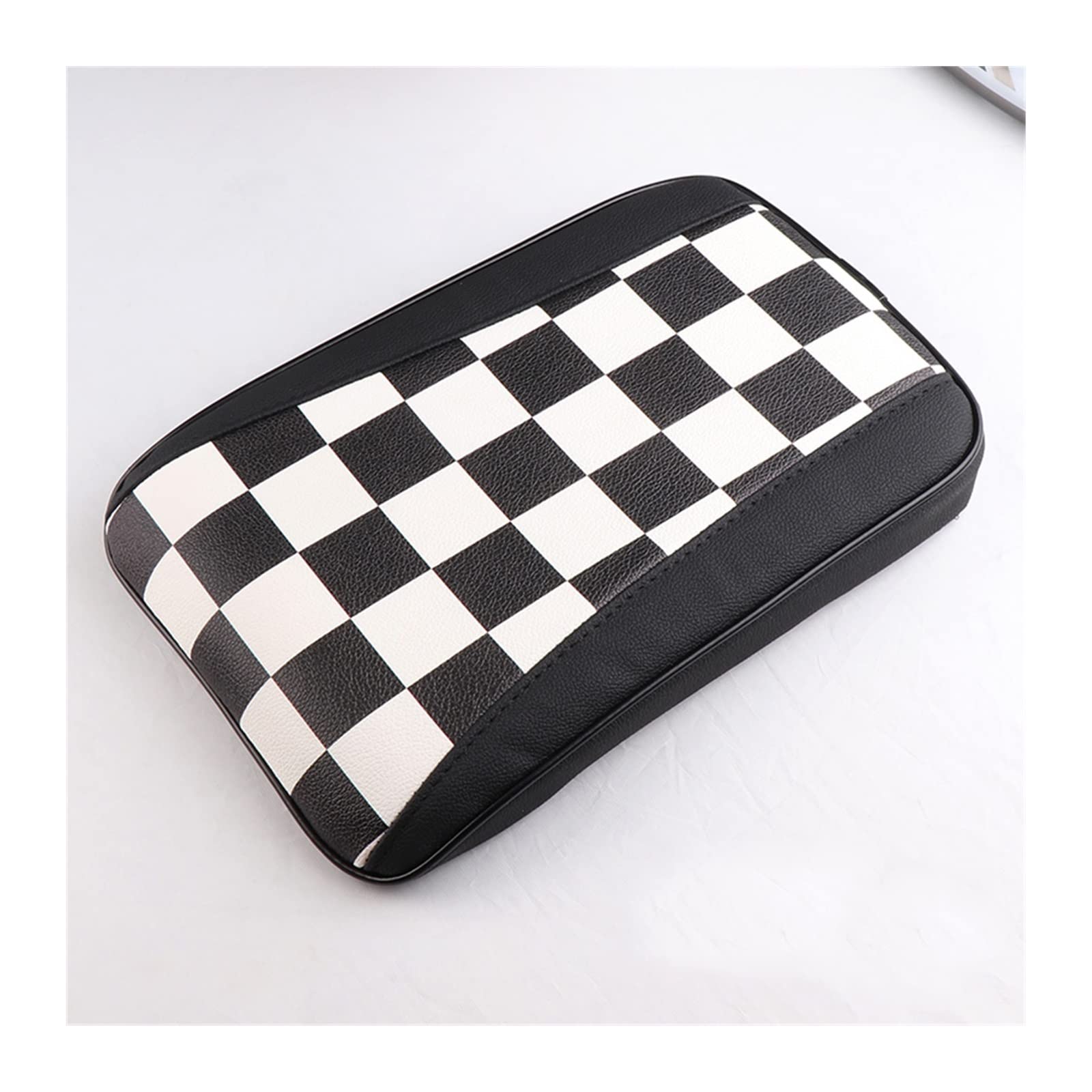 Housse D'Accoudoir Pour Mini Cooper - Coussin Mémoire - Cuir PU - 19x29 Cm - Accessoire Voiture Confort